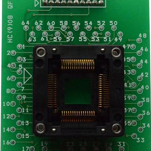 Adapter for MC68HC (9) 08 QFP64