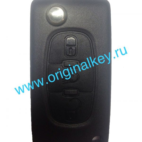 Key for Citroen C6 2007-, C4 2004-2010, PCF7941, VA2