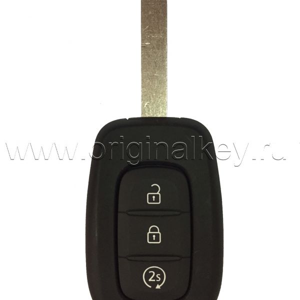 Key for Renault Kadjar 2015-, Megane 2016-, Autostart, HITAG AES