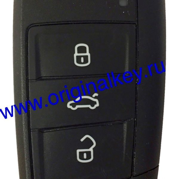 Key for Seat Ateca 2016-, Leon 2016-, Keyless Go, Megamos AES