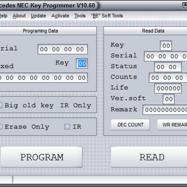 NEC Key Programmer v.10.60