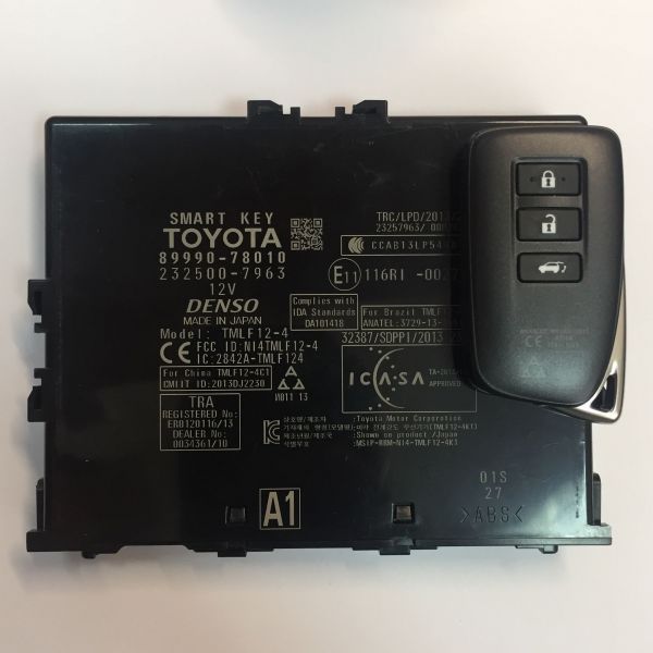 Smart module with a key for Lexus NX 2014-2015