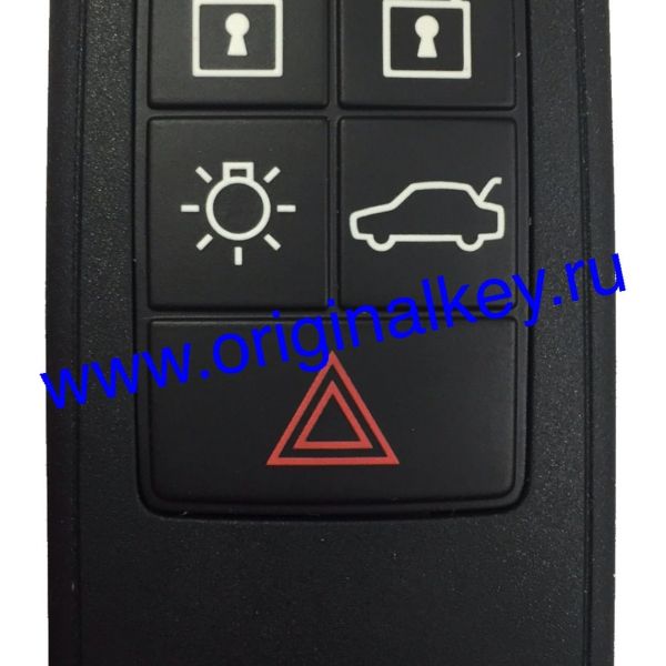 Key for V40 2013-, S60 2009-, V60 2009-, XC60 2009-2017, V70 2008-, XC70 2008-, S80 2007-2016, 433MHZ