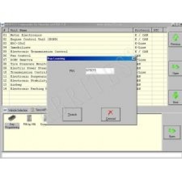 HK008 – learning keys, reading pin code