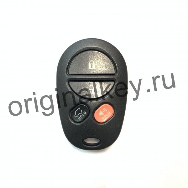 Central locking keychain for Sienna 2006-2010, GQ43VT20T, 4 buttons