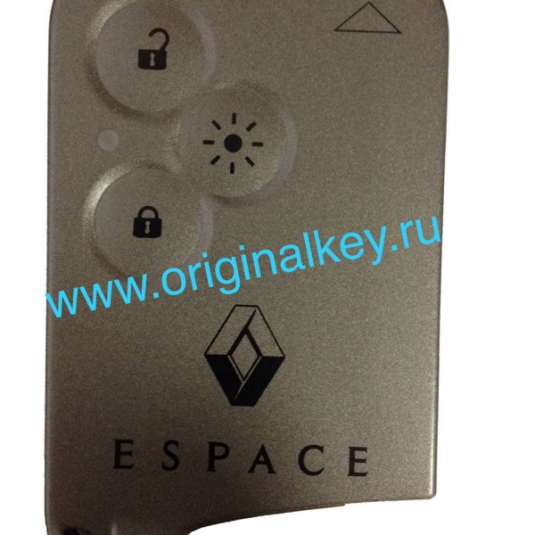 Чип карта для Renault Espace, 433Mhz, Keyless Go