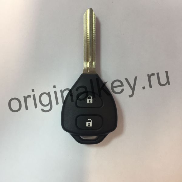 Key with central locking buttons for TOYOTA HIACE (KDH2 ##, LH2 ##, TRH2 ##), COROLLA (JPP) (ADE150, NDE150, NRE150, ZRE15 #, ZZE150), RAV4 (ACA3 #, ALA3 #, GSA33, ZSA3 #), PREVIA / TARAGO (ACR50, GSR50)