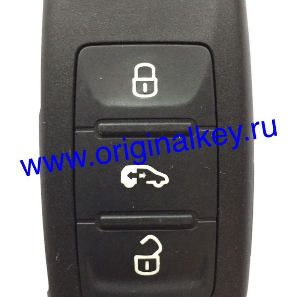 Key for the car VW Multivan 2009-2015, Sharan 2010-2015, 4 buttons