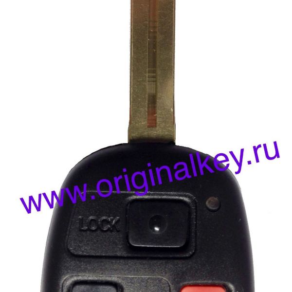 Key for Lexus GX470 2002-2009, LX470 2002-2007, 4D68