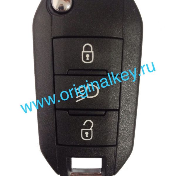 Key for Peugeot 208 2012-2016, 308 2014-2016, 2008 2013-2016, PCF7941, HU83