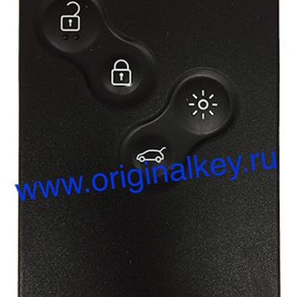 Key for Renault Clio IV, Renault Kaptur 2016-