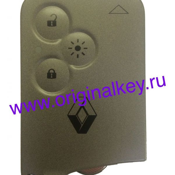 Key card for Renault Laguna II 2001-2008, 433Mhz, PCF4947