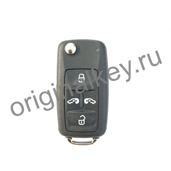 Ключ для автомобиля VW Multivan 2009-2015, Sharan 2010-2015, 4 кнопки