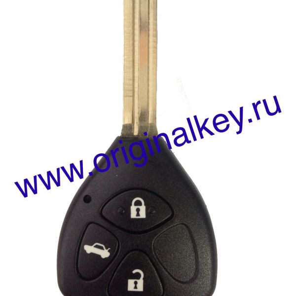 Key case for Toyota 3 buttons