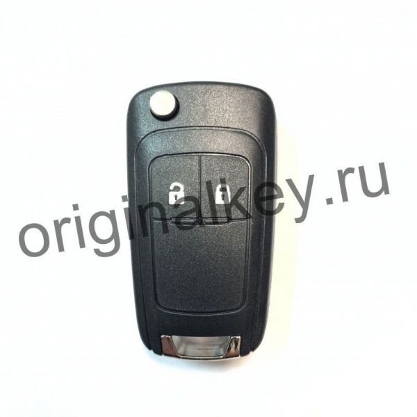 Корпус выкидного ключа для Opel, Chevrolet. Профиль HU100. 2 кнопки