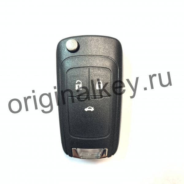 Корпус выкидного ключа для Opel, Chevrolet. Профиль HU100. 3 кнопки