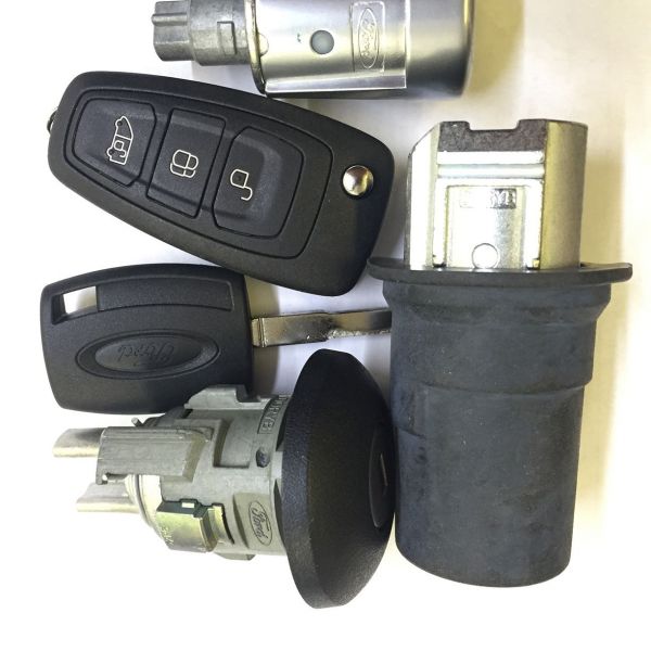 Lock Kit with Keys for Ford Transit 2014-