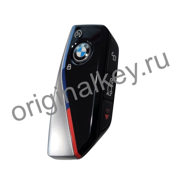 Смарт ключ для Bmw. 6 button Silver