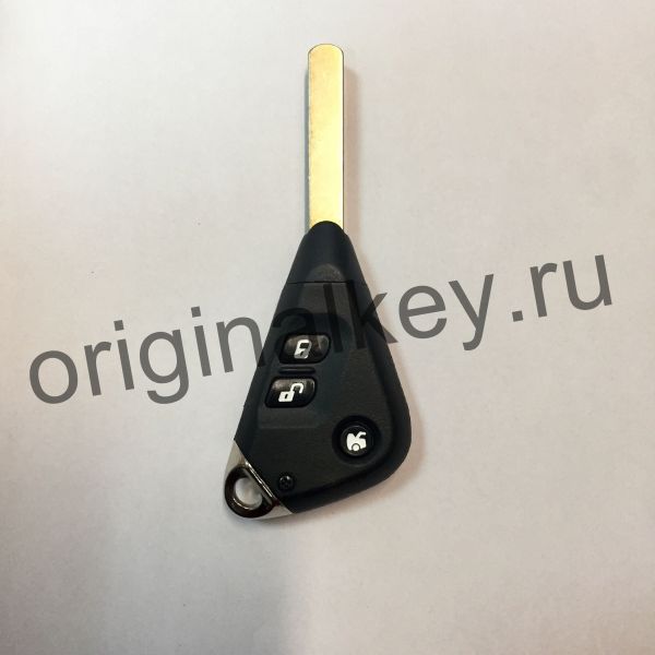 Subaru three-button key with sting