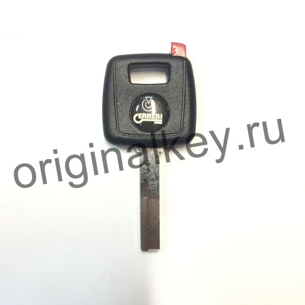 Volvo key blank with space for chip.HU-DH