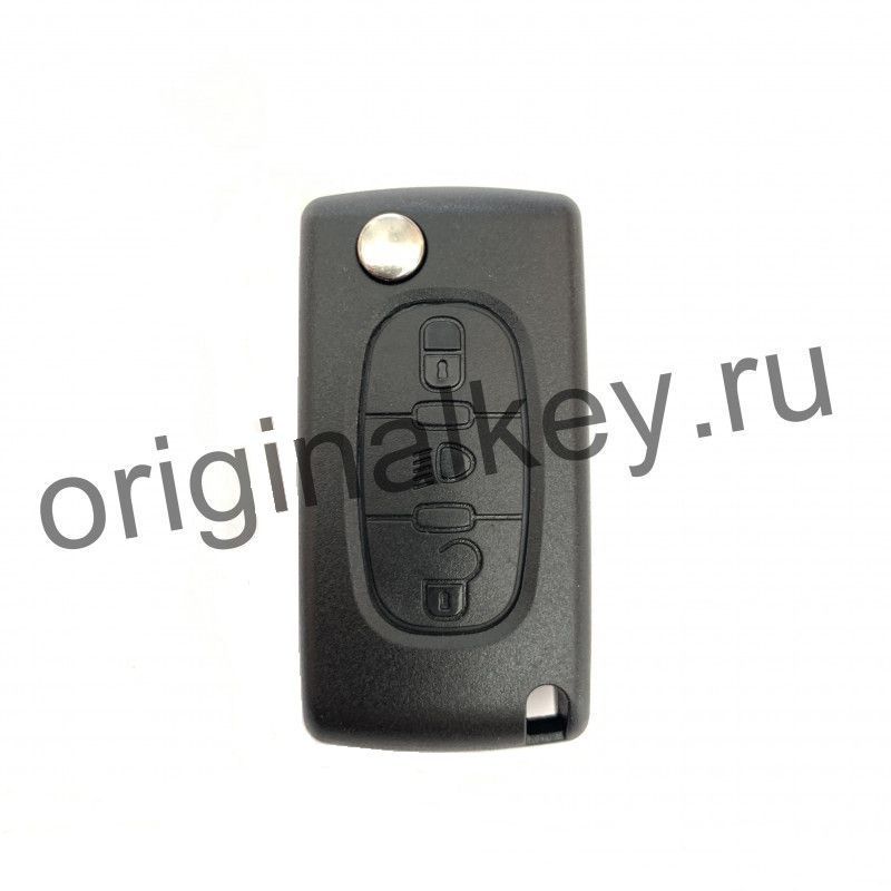 Корпус Ключа Ситроен с4 3 Кнопки