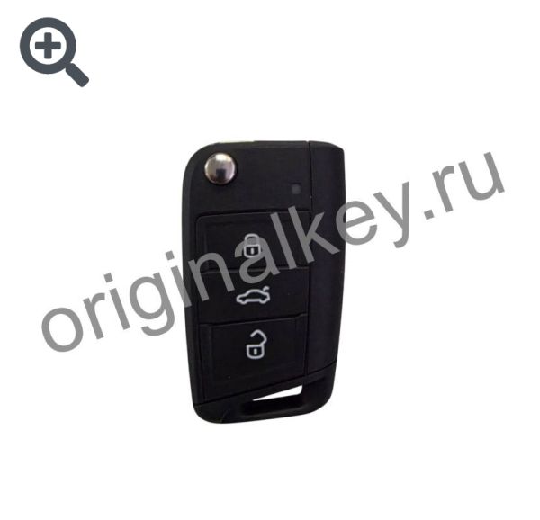 Ключ для Volkswagen 5C 2019-, Keyless Go. Korea Ключ для Volkswagen 5C 2019-, Keyless Go. Korea