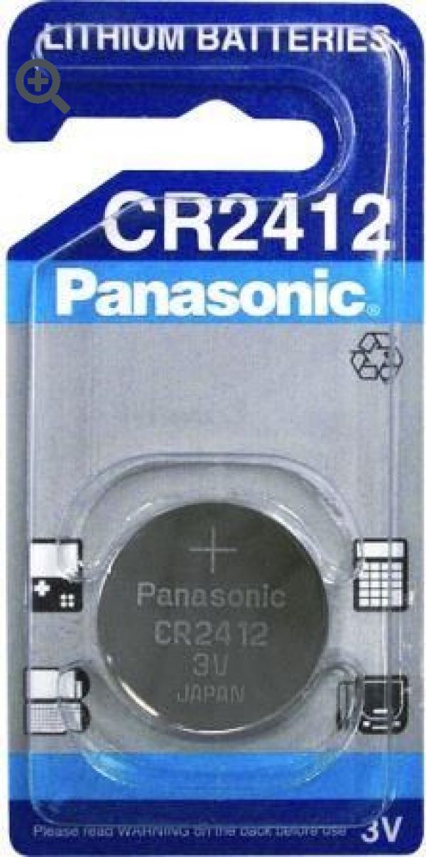 Original PANASONIC CR2412 battery