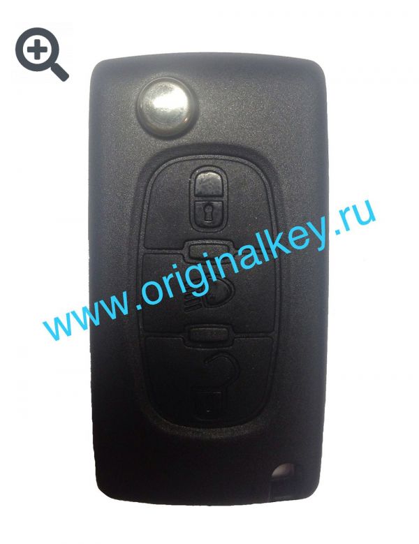 Key for Citroen C6 2007-, C4 2004-2010, PCF7941, VA2