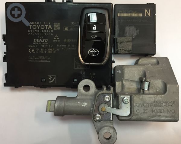 Smart key kit for Toyota LC200 2015-