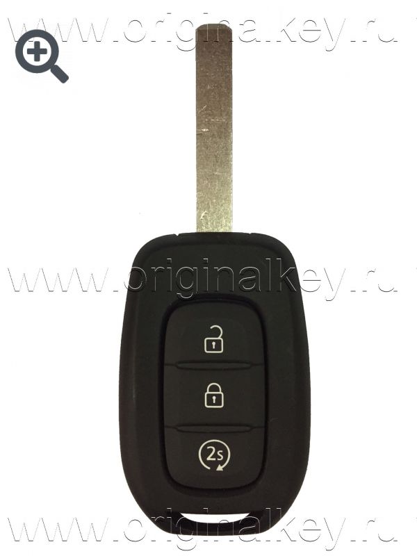 Key for Renault Kadjar 2015-, Megane 2016-, Autostart, HITAG AES