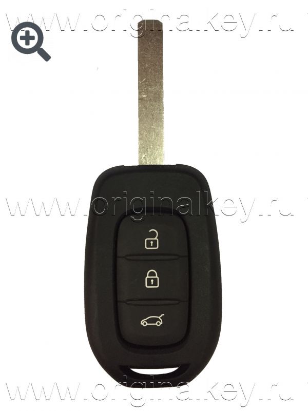 Key for Renault Kadjar 2015-, Megane 2016-, Twingo 2014-, HITAG AES