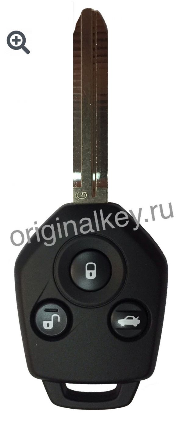 Key for Subaru Impreza 2011-2015, Forester 2012-2014, XV 2011-2016, WRX 2013-2015