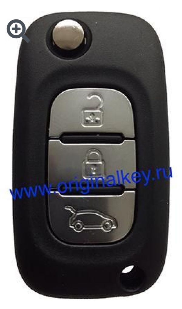 Key for Smart Forfour 2015-, Hitag AES
