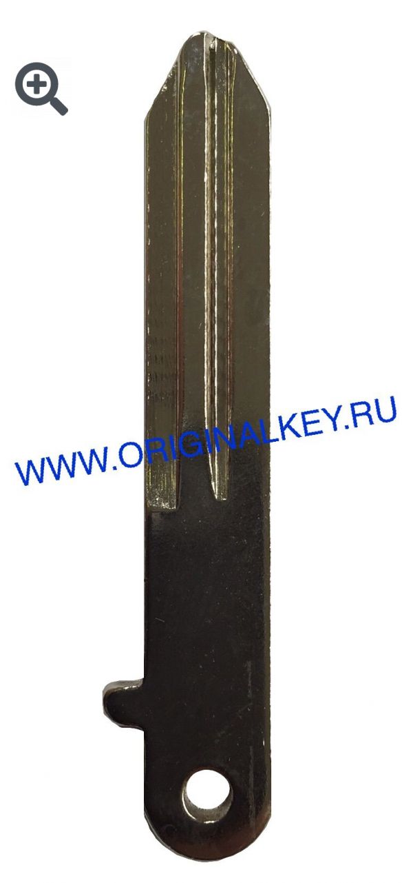 Metal blade for smart key Nissan