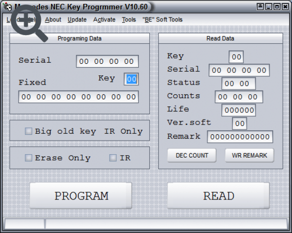 NEC Key Programmer v.10.60