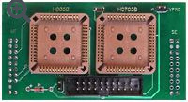 Adapter 68HC05 / 705B PLCC52