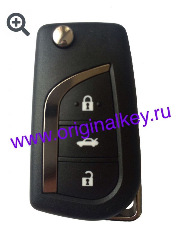 Key for Toyota Avensis 2011-, Verso 2012-, 4Dx80