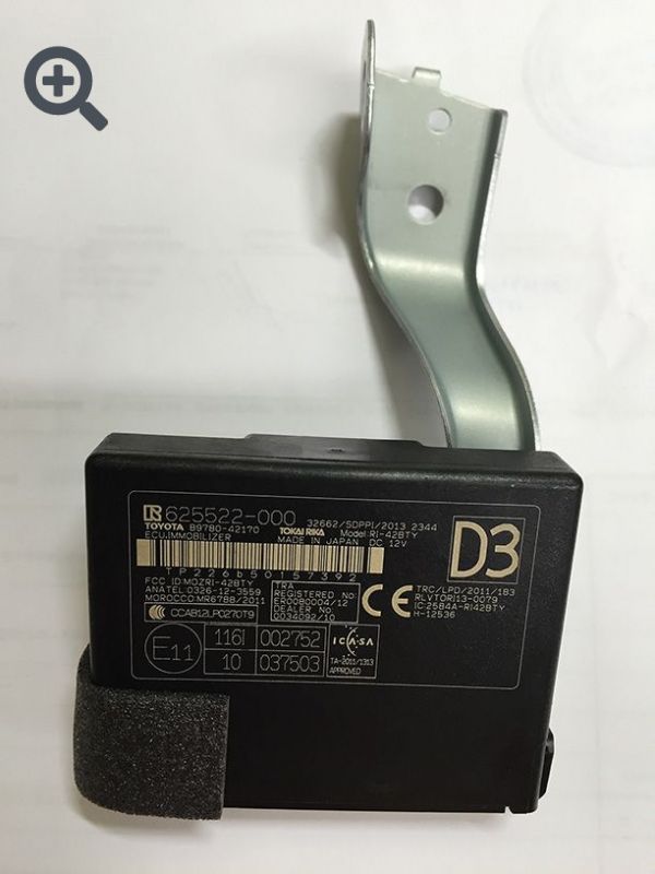 Immobilizer for Toyota RAV4 2012-2015