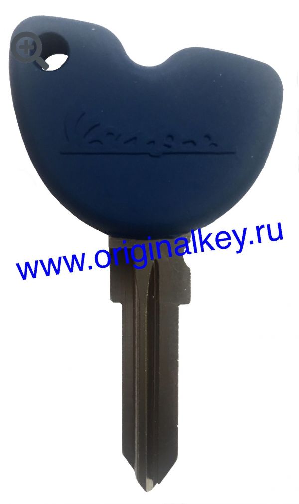 Key for VESPA scooters with Temic ID 11 chip