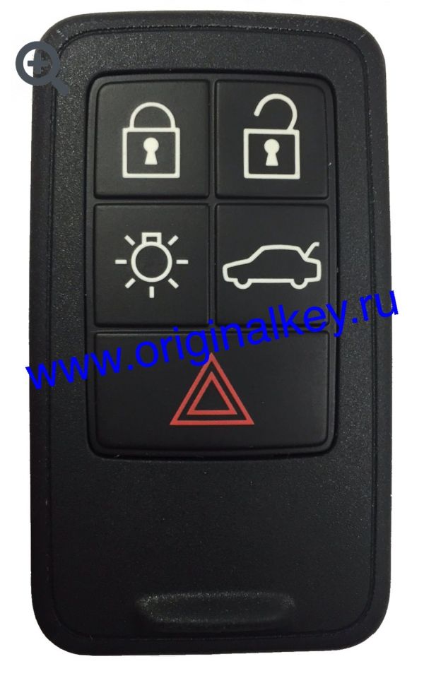 Key for V40 2013-, S60 2009-, V60 2009-, XC60 2009-2017, V70 2008-, XC70 2008-, S80 2007-2016, 433MHZ