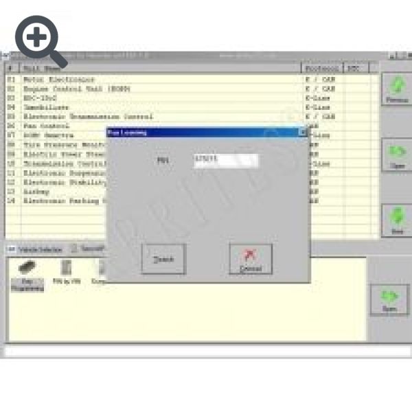 HK008 – learning keys, reading pin code