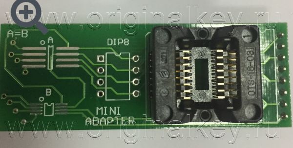 Adapter for EEPROM memory chips