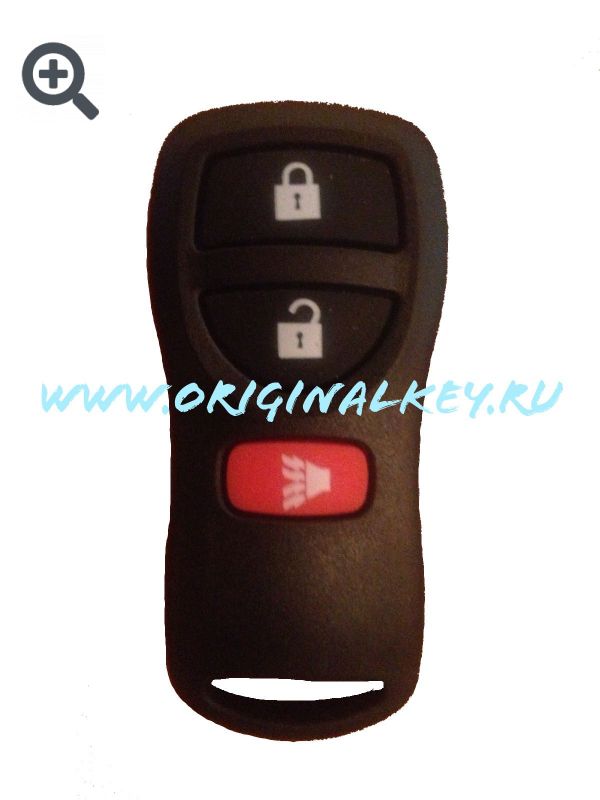 Keychain for central locking Nissan 315Mhz