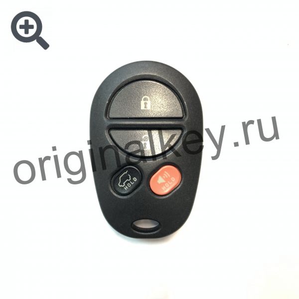 Central locking keychain for Sienna 2006-2010, GQ43VT20T, 4 buttons