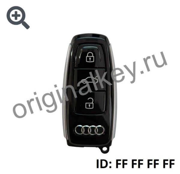 Ключ для Audi MLB new. Black ID: FF FF FF FF