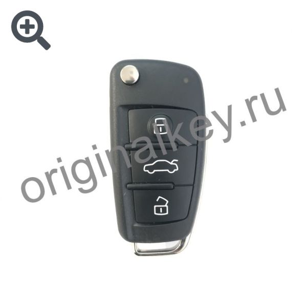 Ключ для Audi Q2, Q3 KeyLessGo 434Mhz