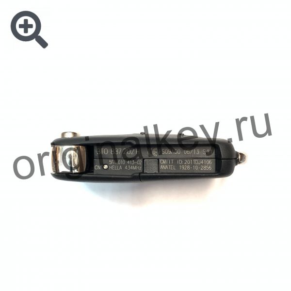 Key for Citigo 2011-2013, Rapid 2011-2013, Fabia 2011-2013, Octavia 2011-2013, Roomster 2011-2013, SuperB 2011-2013, Yeti 2011-2013Roomster 2011-2013, SuperB 2011-2013, Yeti 2011-2013