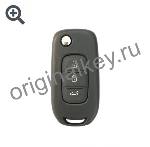 Ключ для Renault Kadjar, Megane IV, Twingo III, Duster 3. Trunk