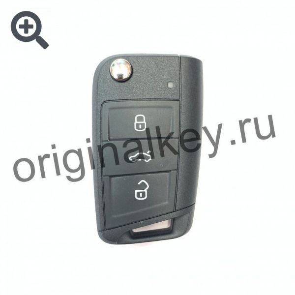 Key for Skoda Kodiaq 2016-, SuperB 2015-, Fabia from 2014-, Megamos AES