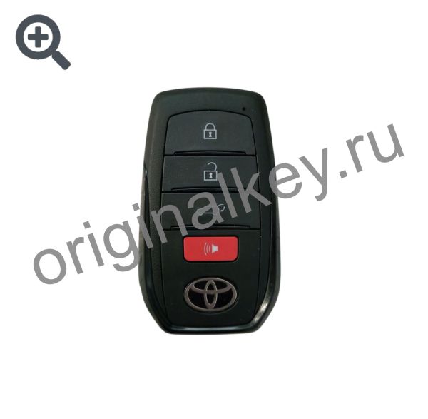 Ключ для Toyota Land Cruiser 300 2021-, Panic, Trunk, B3N2K2R